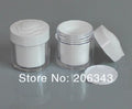 50G double wall white cream bottle plastic jar for night cream/day cream/moisturizer/gel/hair wax/eye cream cosmetic packing