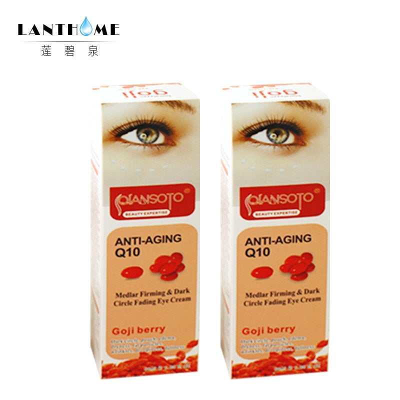 2PCS Original 24k GOJI cream Dark circles cream for men and women chestnut Instant wrinkle cream Skinfood eye cream